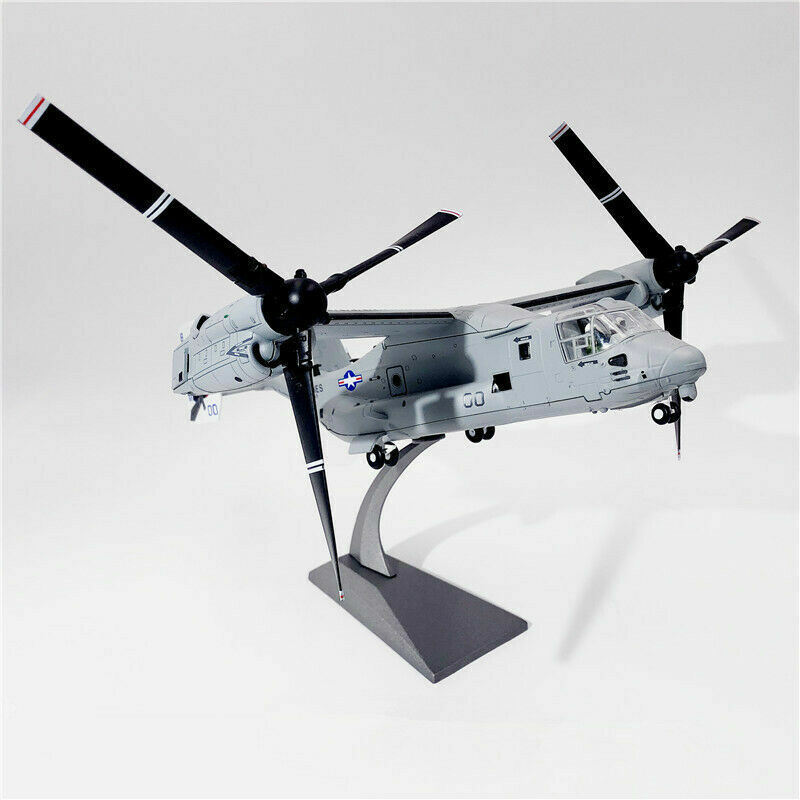 US Marine Corps V22 Osprey 1/72 Diecast Model Display Collection Statue New Gift