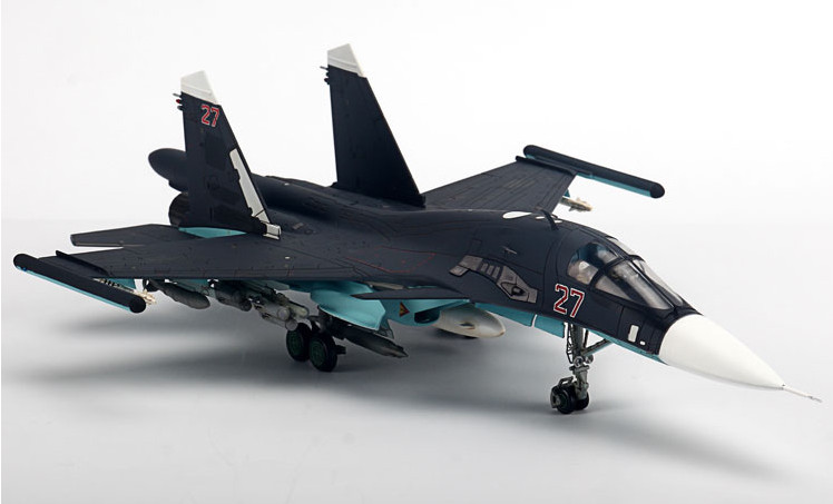 1:72 Russian Air Force SU34 Su-34 Fullback Fighter Diecast Aircraft Model in box