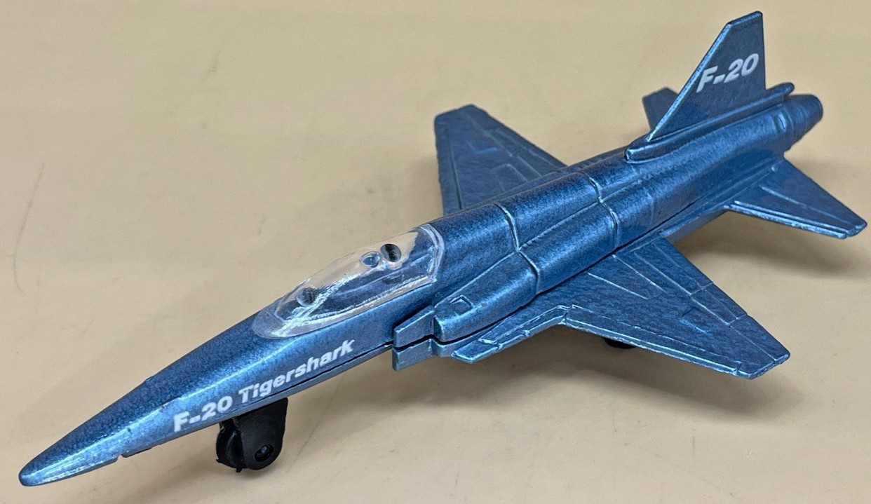 Zee Toys Zylmex A212 F-20 Tigershark Super Dyna-Flites Diecast Jet Vintage