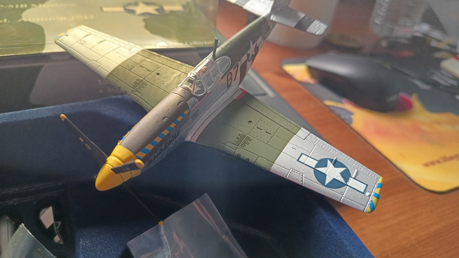 Gemini Aces North American P-51B Mustang 374th FS 361FG “Bald Eagle ” GAUSA2001