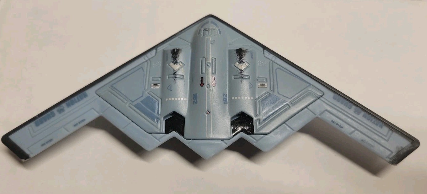 Matchbox Sky Busters Gray Northrop Grumman B-2 Stealth Bomber