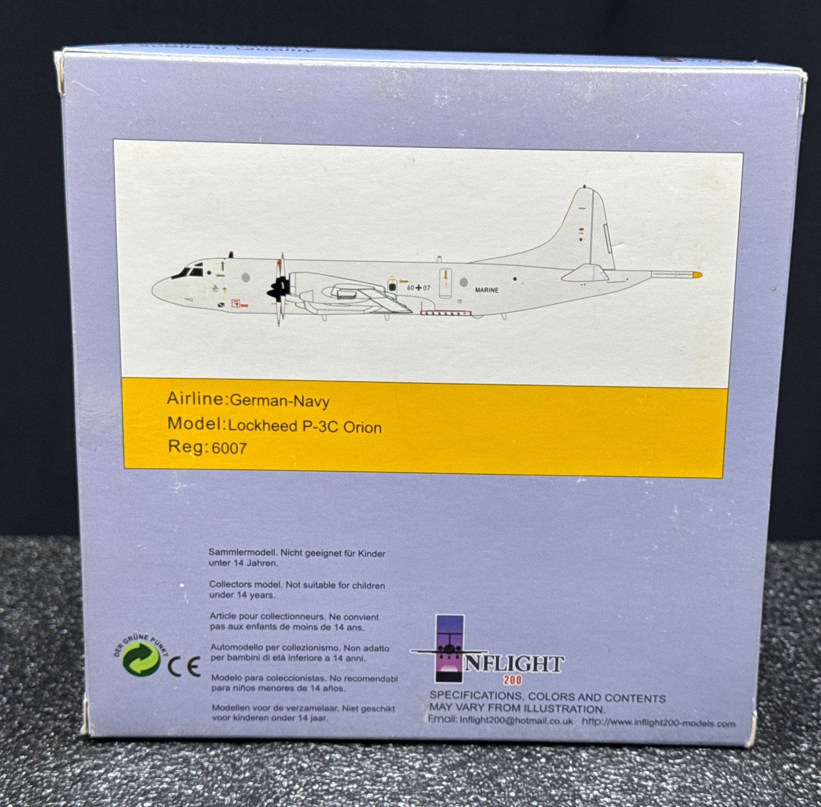 Inflight 200 1:200 IFP30511 Lockheed P-3C Orion Marine German Navy