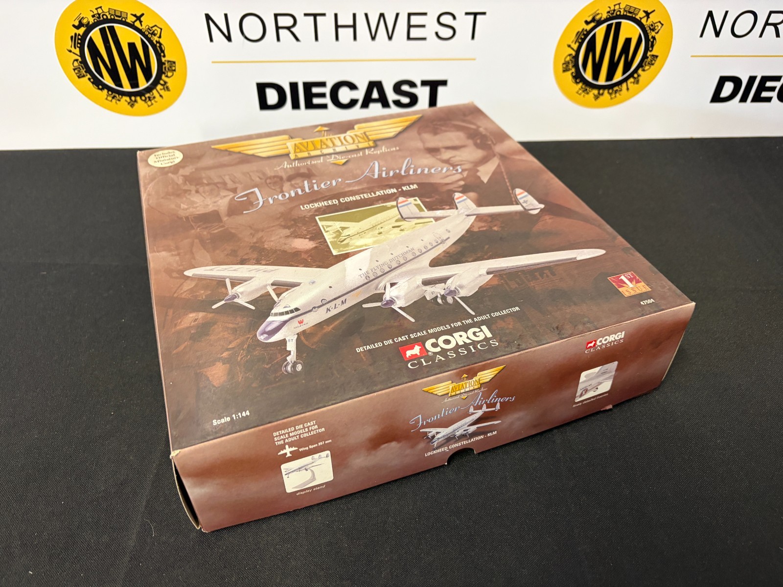 CORGI AVIATION 1:144 SCALE 47504 LOCKHEED CONSTELLATION – KLM