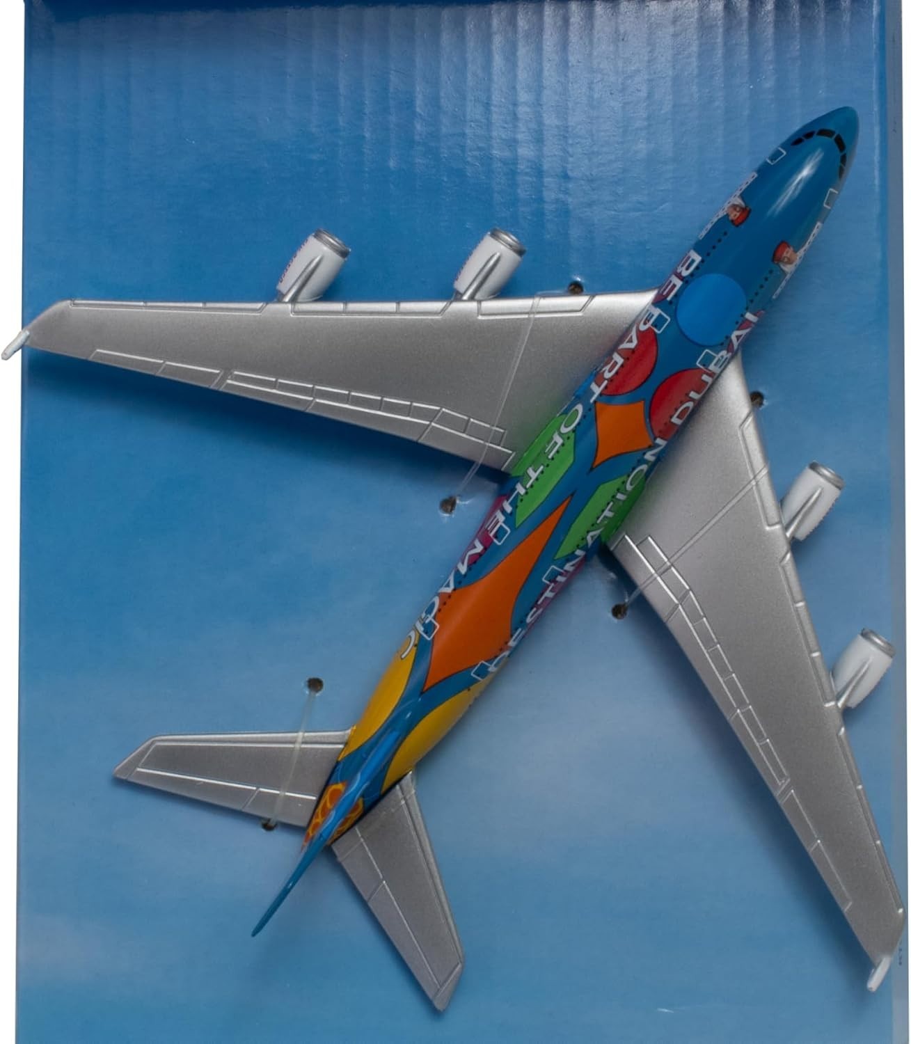 Vibrant Emirates Airlines A380 Collectible Airplane – A Dream for Young Aviators
