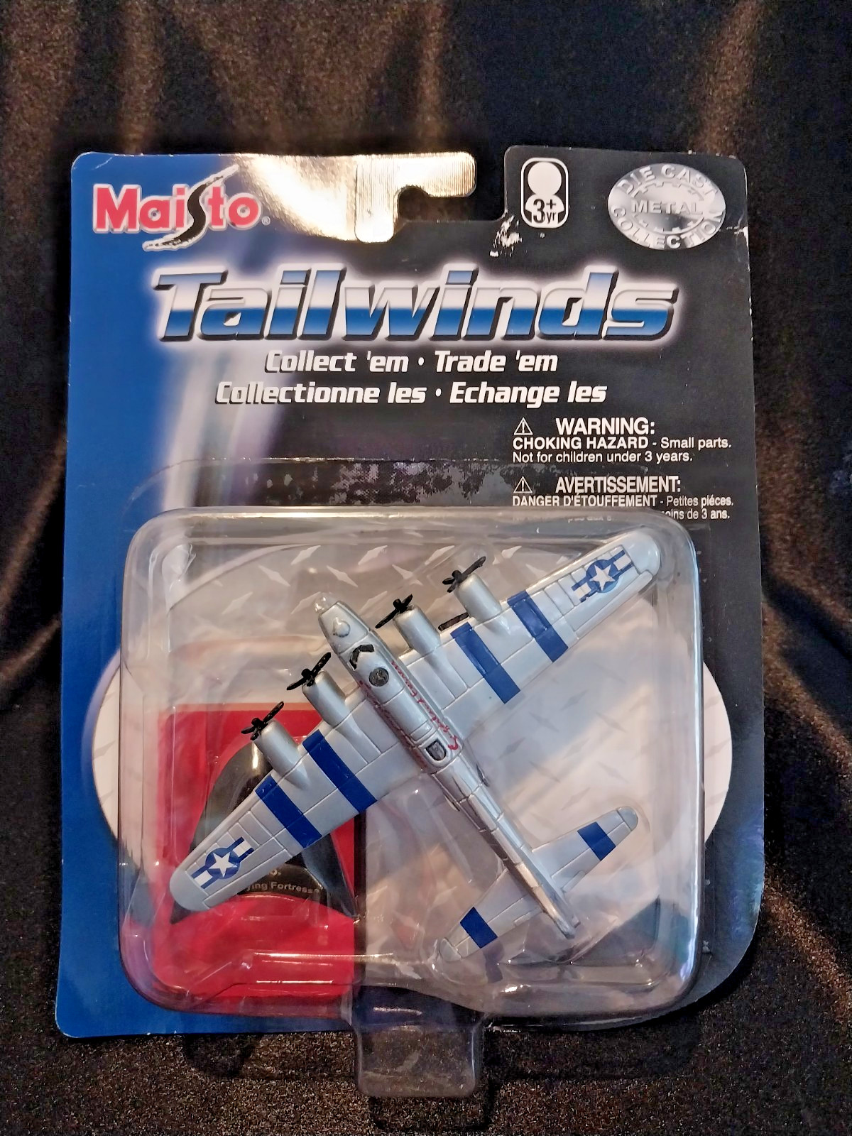 Maisto Tailwinds B-17G Flying Fortress Diecast Airplane 2005 Sealed #15061