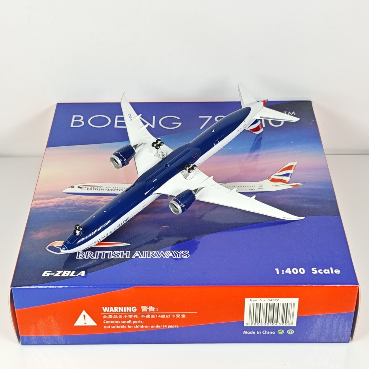 Phoenix 1:400 British Airways B787-10 G-ZBLA Alloy Diecast Aircraft Model