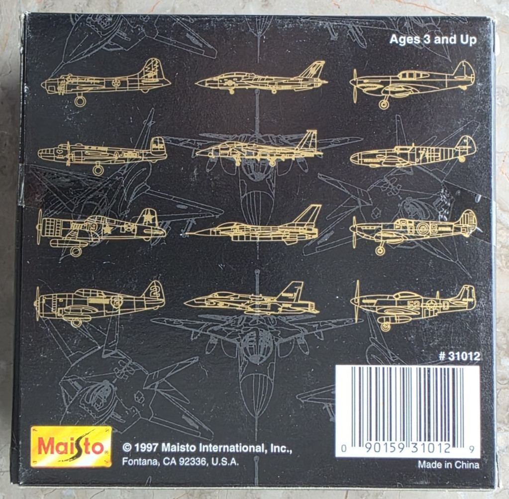 New Maisto Special Edition Air Force North American B-25 Mitchell WWII Bomber