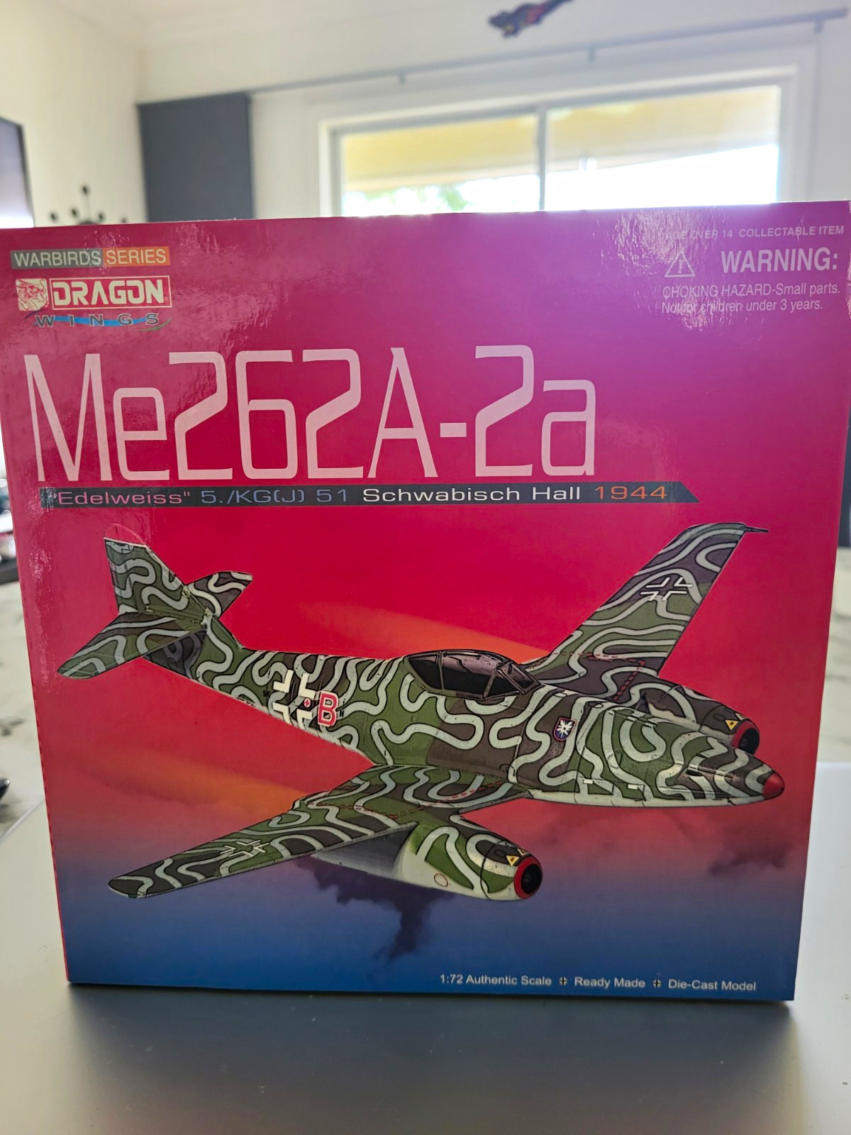Dragon Wings Warbirds 1:72 Die Cast Model 2 ME-262 German Jet Fighters Lot of 2.