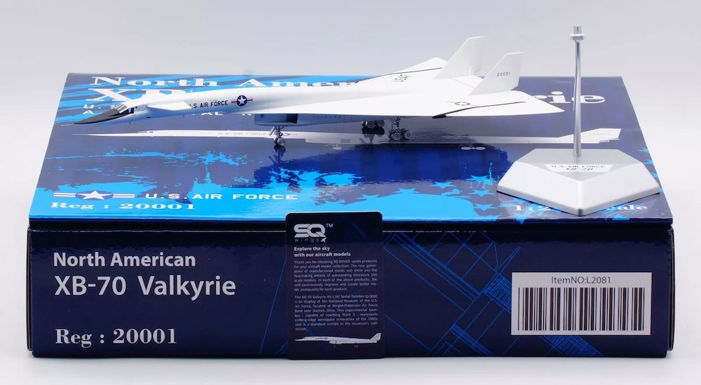 SQ Wings 1/200 L2081 North American XB-70 Valkyrie U.S. Air Force 20001