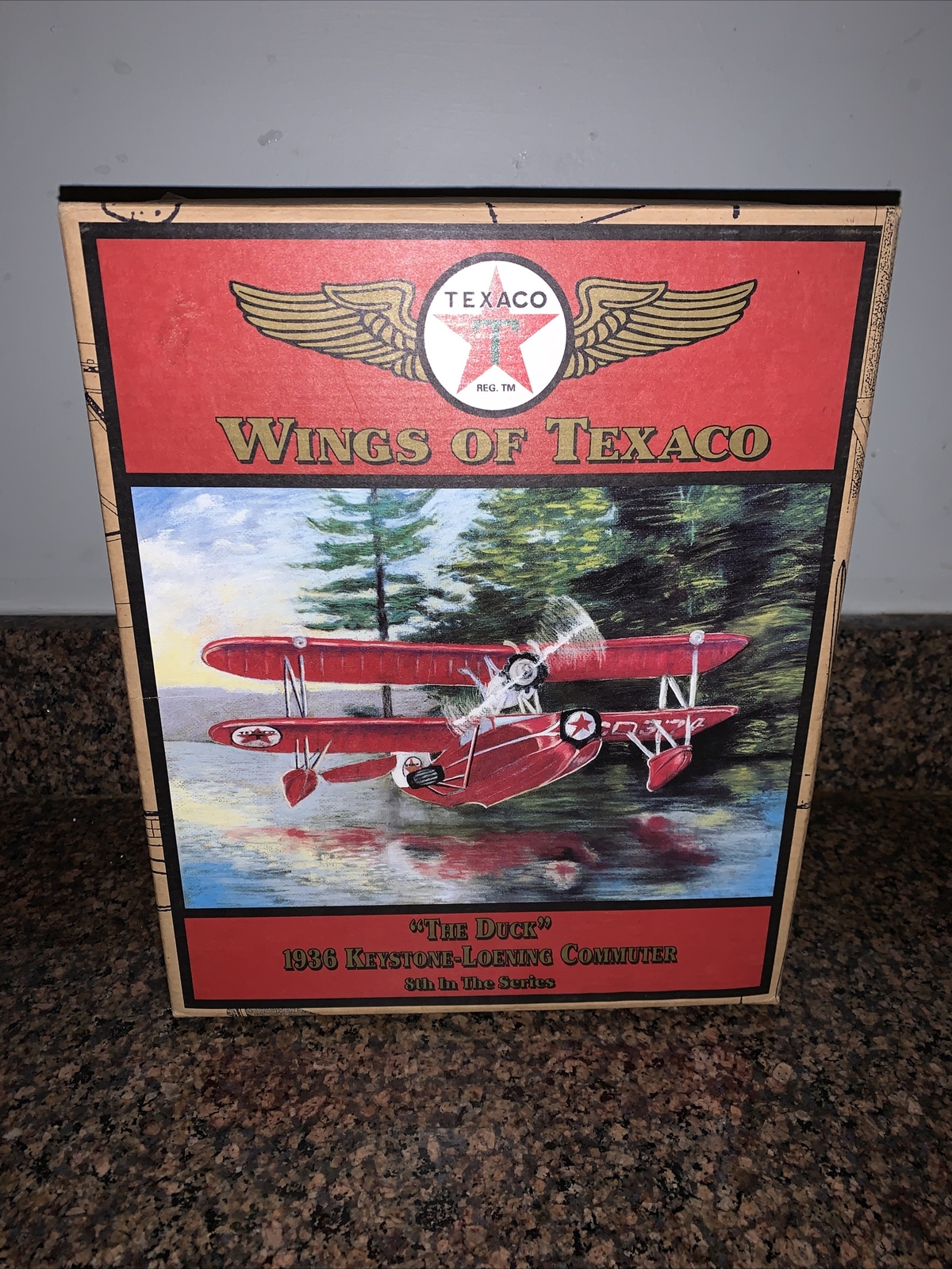 Wings Of Texaco #8 – 1936 Keystone-Loening Commuter “The Duck” Die Cast New
