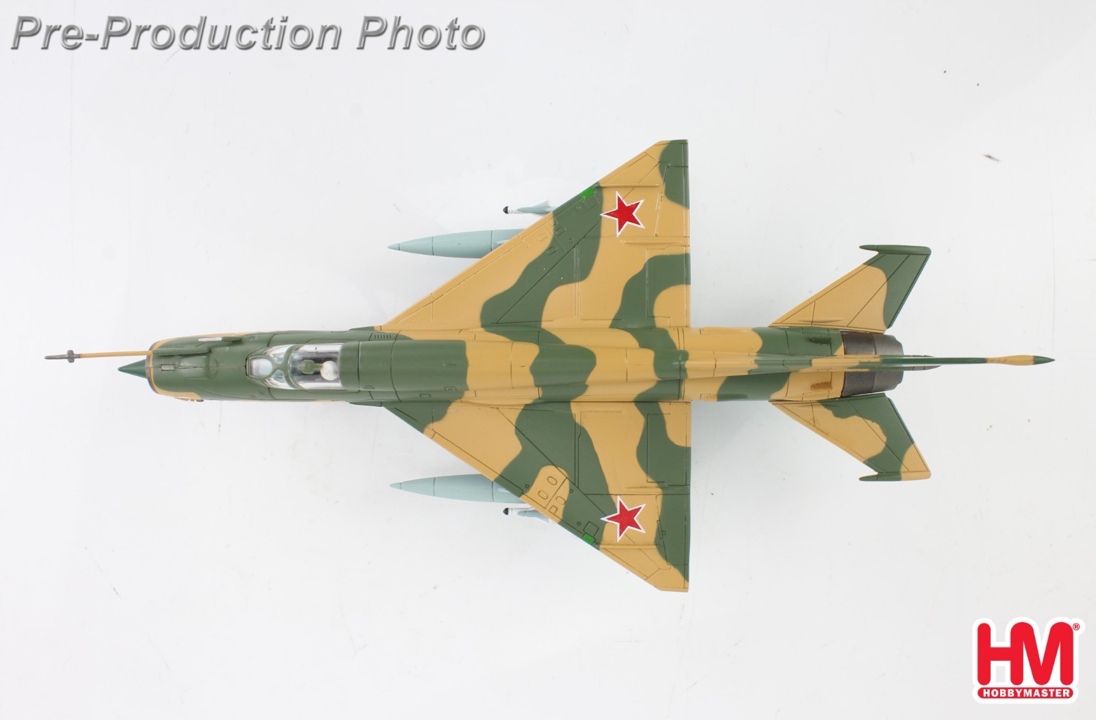 Hobby Master HA0154, MIG-21SM 812th UAP, Kharkov Higher Military Academy, 1:72