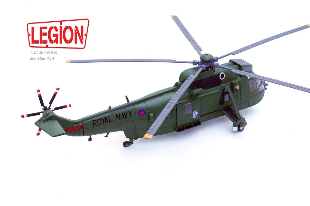 Legion 1:72 14008LB Westland Sea King HC.Mk 4 Commando Royal Navy Fleet