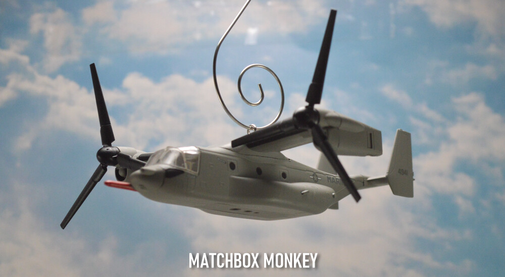 Bell Boeing V-22 Osprey US MARINES Military Transport Custom Christmas Ornament