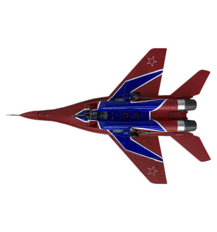 1:72 MIG-29 FIGHTER PERFORMANCE TEAM AIR SHOW Airplane Diecast Aircraft Model