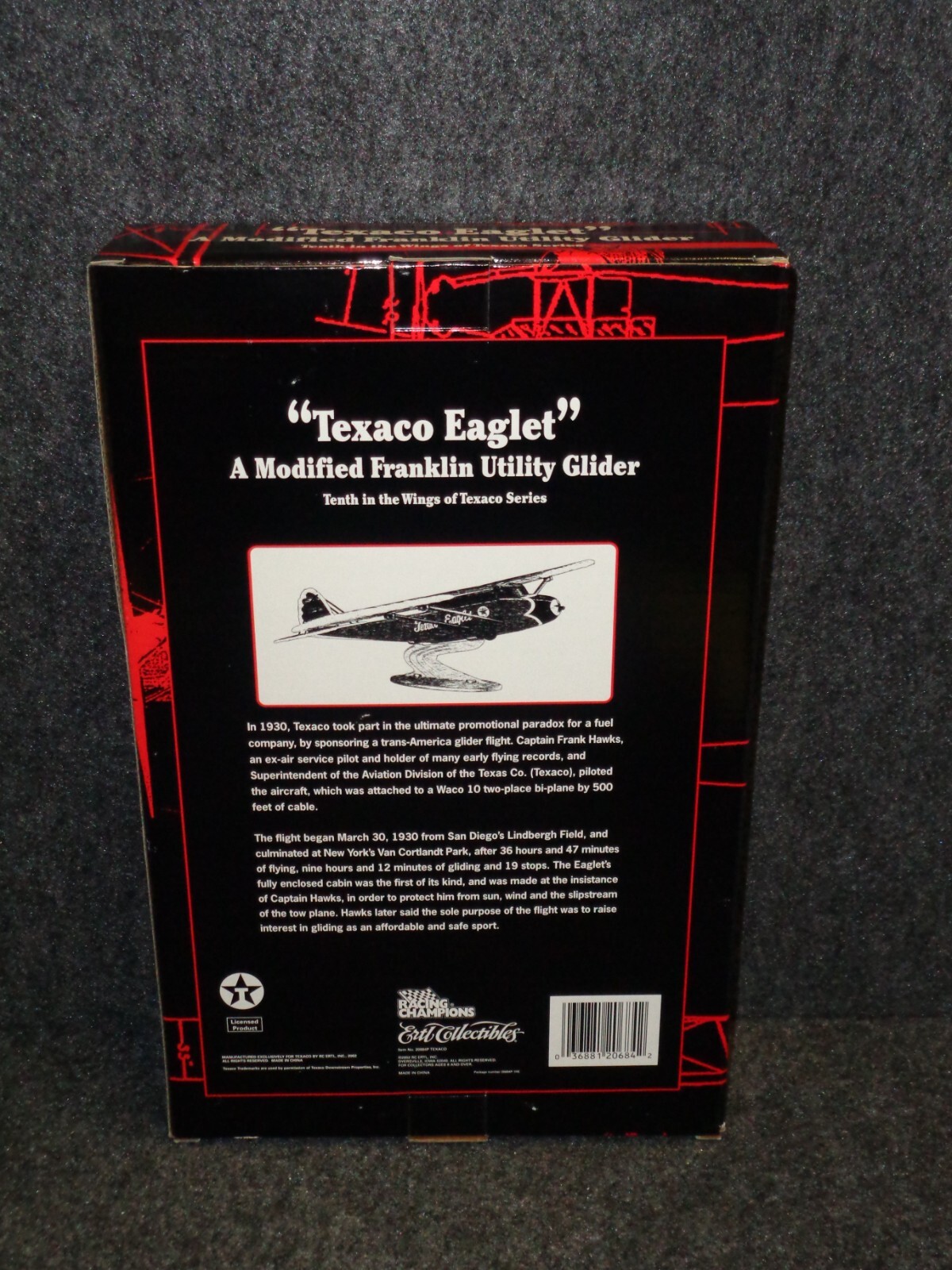 WINGS OF TEXACO 10 in Serie EAGLET UTILITY GLIDER AIRPLANE REGULAR EDITION