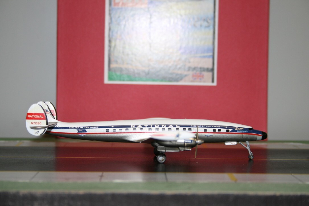 Western Models/Aeroclassics 1:200 National Lockheed L-1049 Constellation N7132C