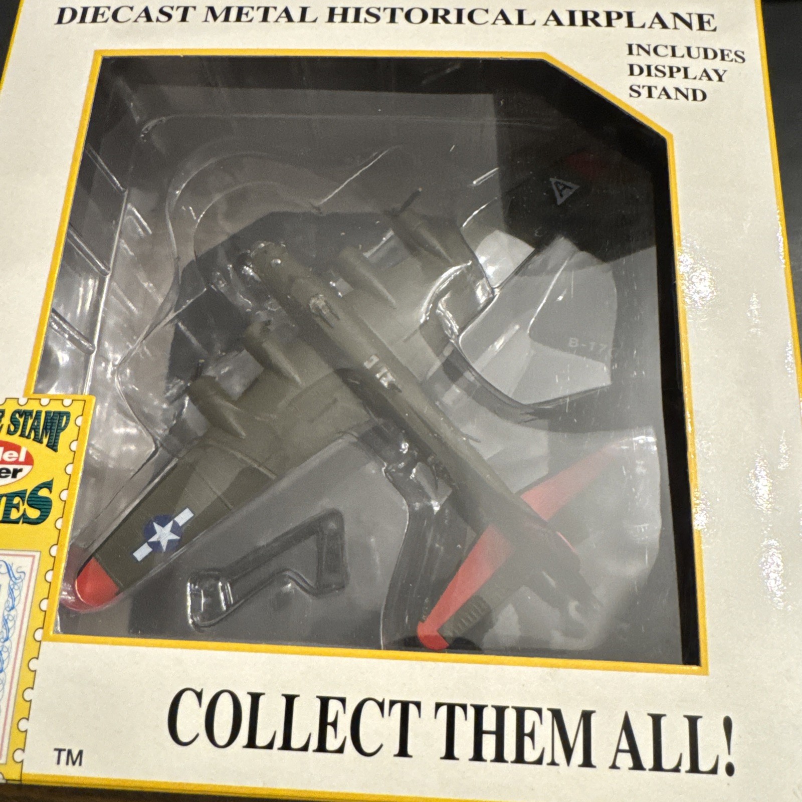 VTG NIB Model Power “Postage Stamp”, #5402, B-17G “Chow Hound”INCLUDES STAND