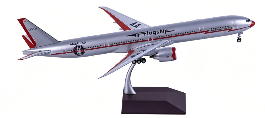 1:200 GeminiJets American Airlines Boeing 777‑300ER N735AT Diecast Plane Model