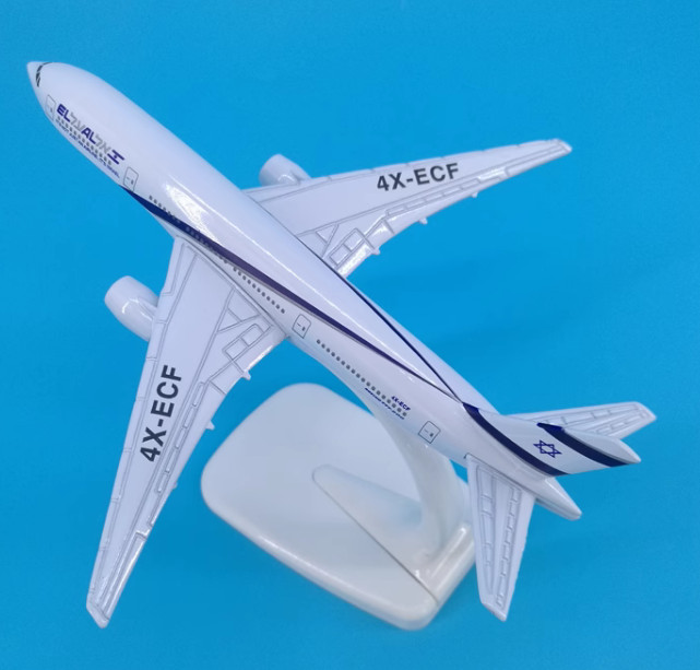 16cm El Al BOEING 777 Passenger Airplane Aeroplane Diecast Aircraft Plane Model