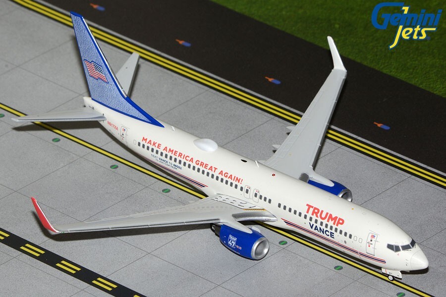 GEMINI JETS TRUMP-VANCE CAMPAIGN BOEING B737-800 1:200 G2TRU1372 IN STOCK
