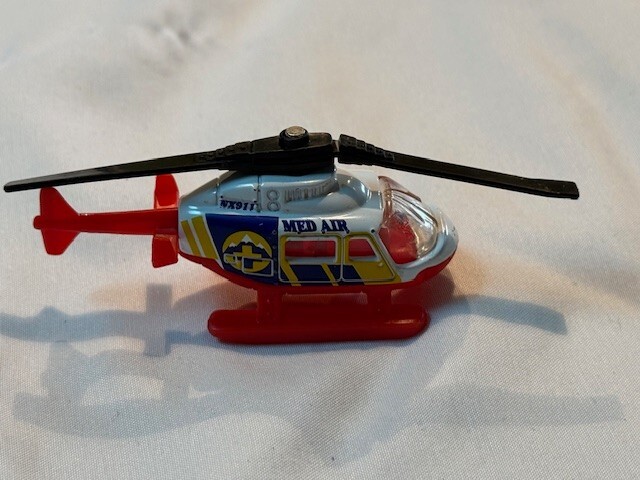 Matchbox – 1998 Medevac Rescue Helicopter -Diecast Toy