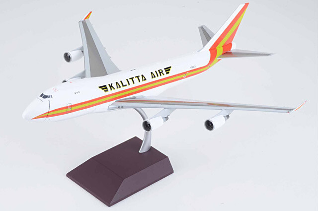 G2CKS928 GeminiJets 747-400ERF 1/200 Model N782CK Kalitta Air Interactive