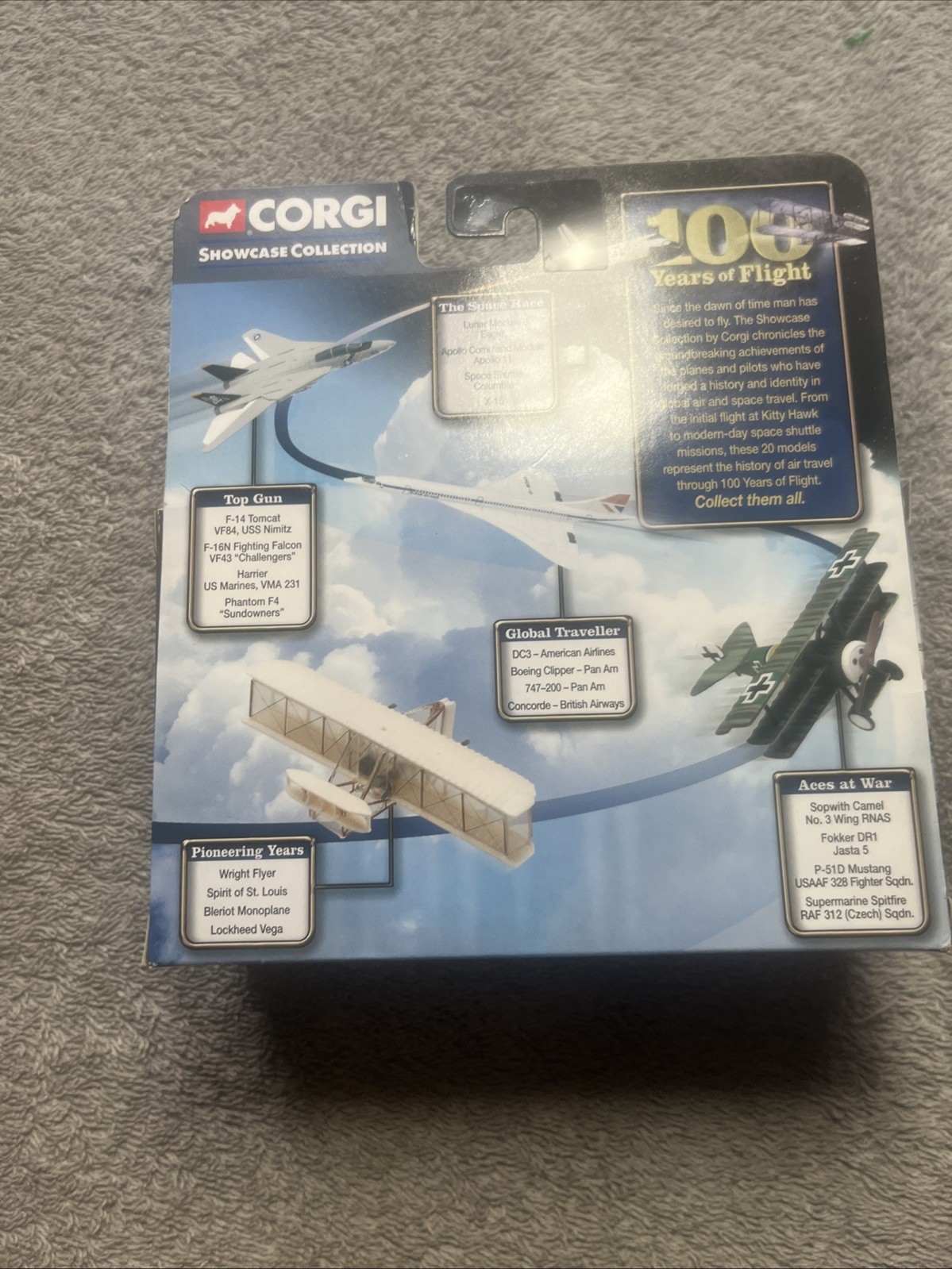 CORGI 100 YEARS OF FLIGHT CS90137 GLOBAL TRAVELLER DOUGLAS DC3 AMERICAN AIRLINES