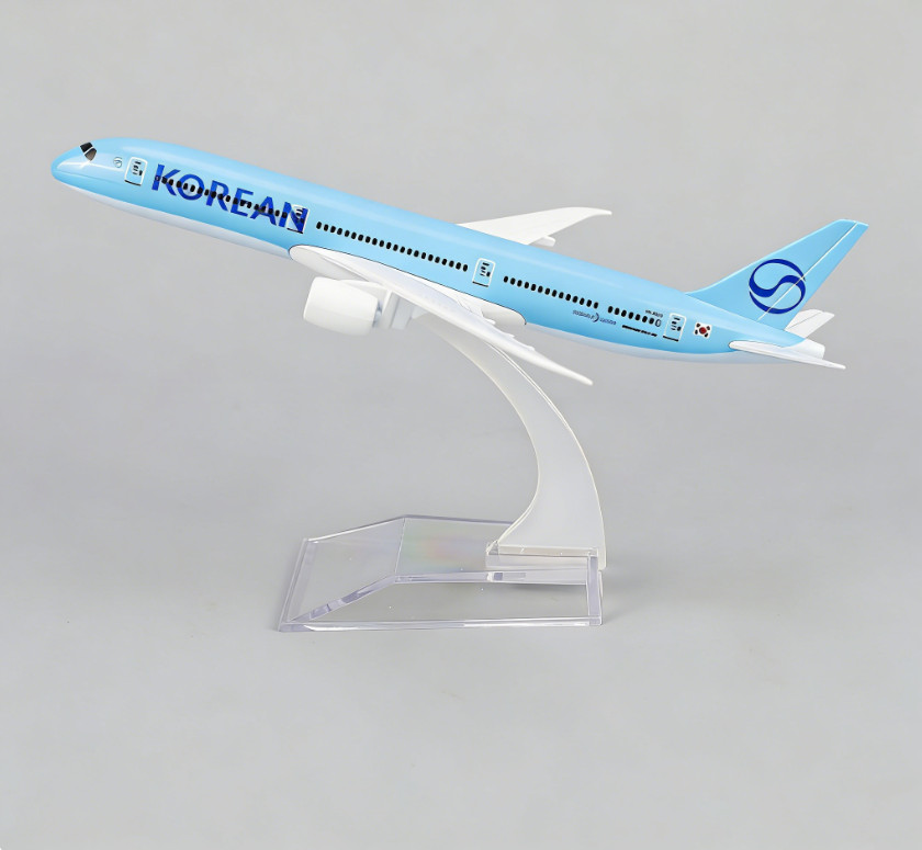 16cm Korean Air B787-10​ Passenger Airplane Aeroplane Diecast Aircraft Model