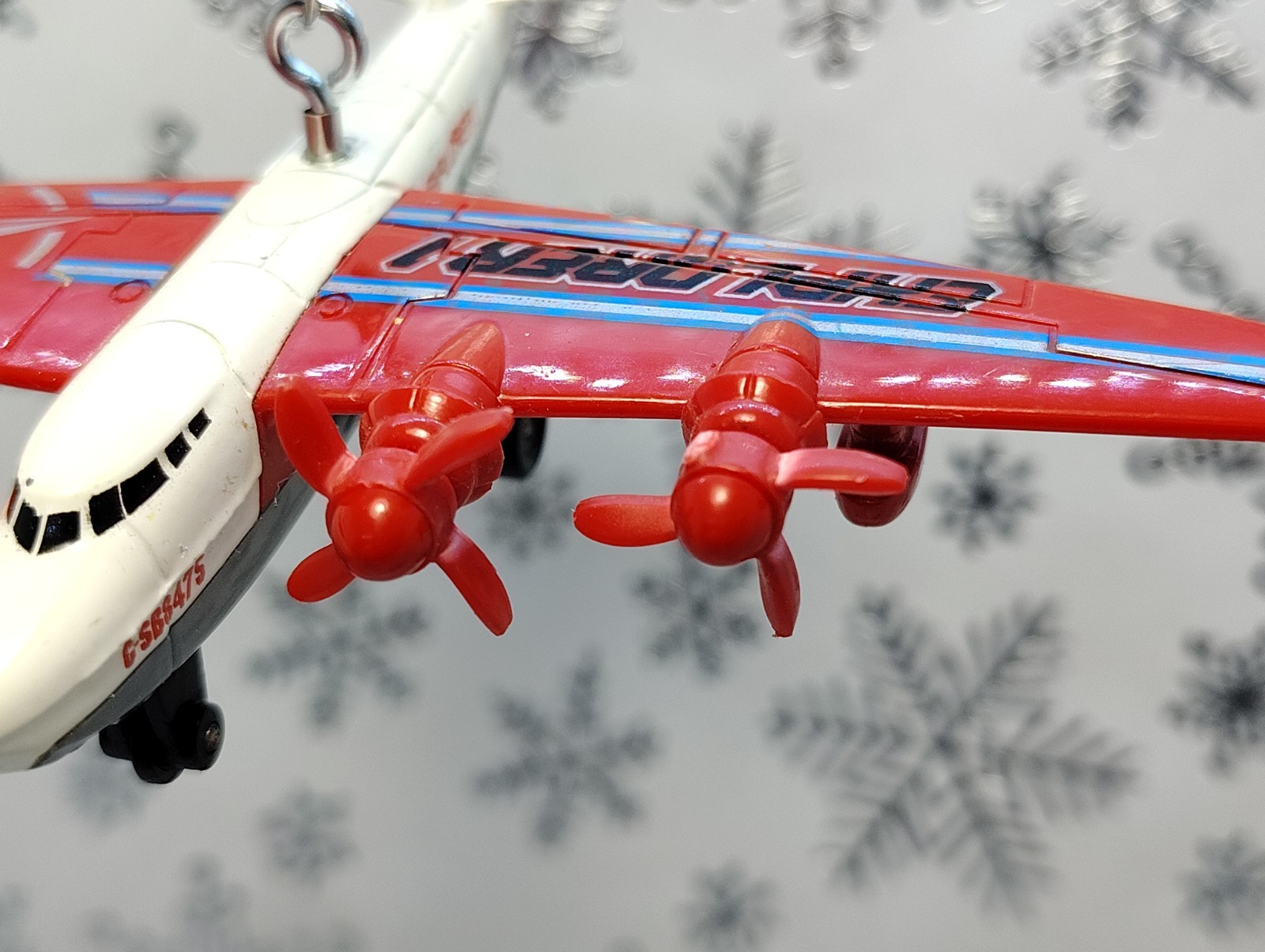 Skybusters Sea plane Custom Christmas Ornament Airplane Diecast Water Prop Plane