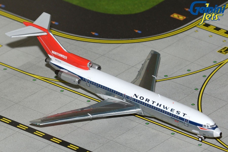 Northwest Orient Boeing 727-200 GJNWA2369 Gemini Jets Scale 1:400 IN STOCK