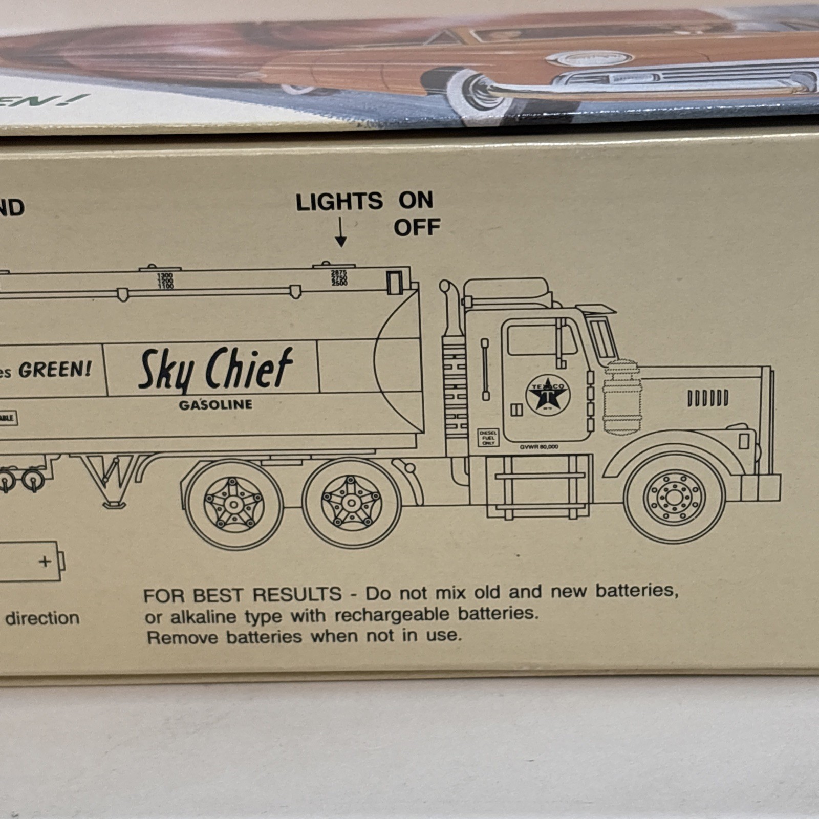 Lube Oil Legends Texaco Sky Chief Tanker Truck Coin Bank BRAND NEW IN BOX