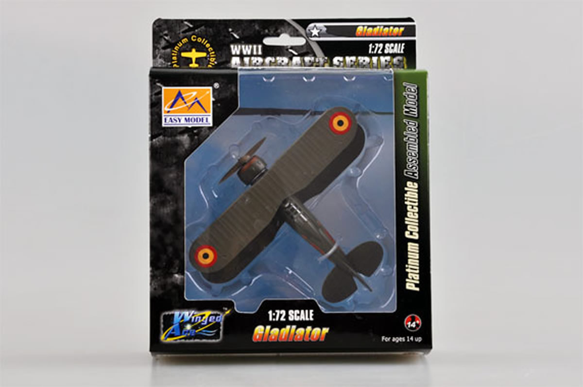 Easy Model 1/72 Gladiator Mk.I 1/1/2 le Escadrille du ler Grouppe #36459