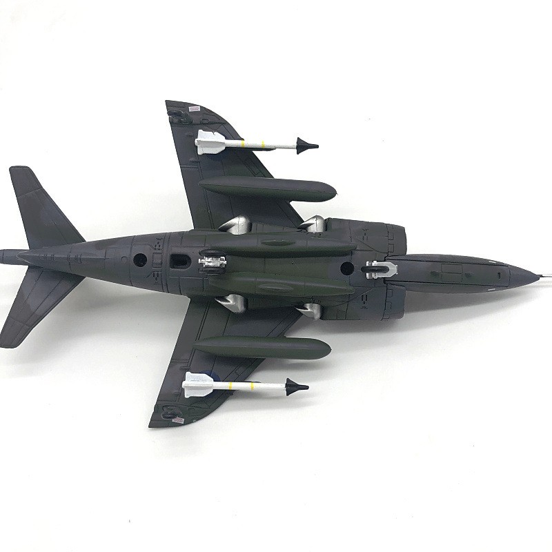 UK Air Force 1982 Sea Harrier Fighter 1:72 FRS MKI Statue Model Alloy Aircraft b