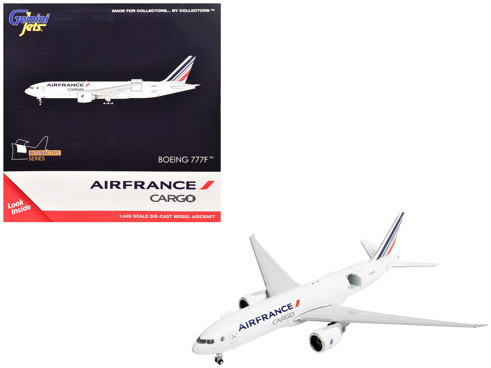 Boeing 777F Air France Cargo F-GUOC Interactive 1/400 Diecast