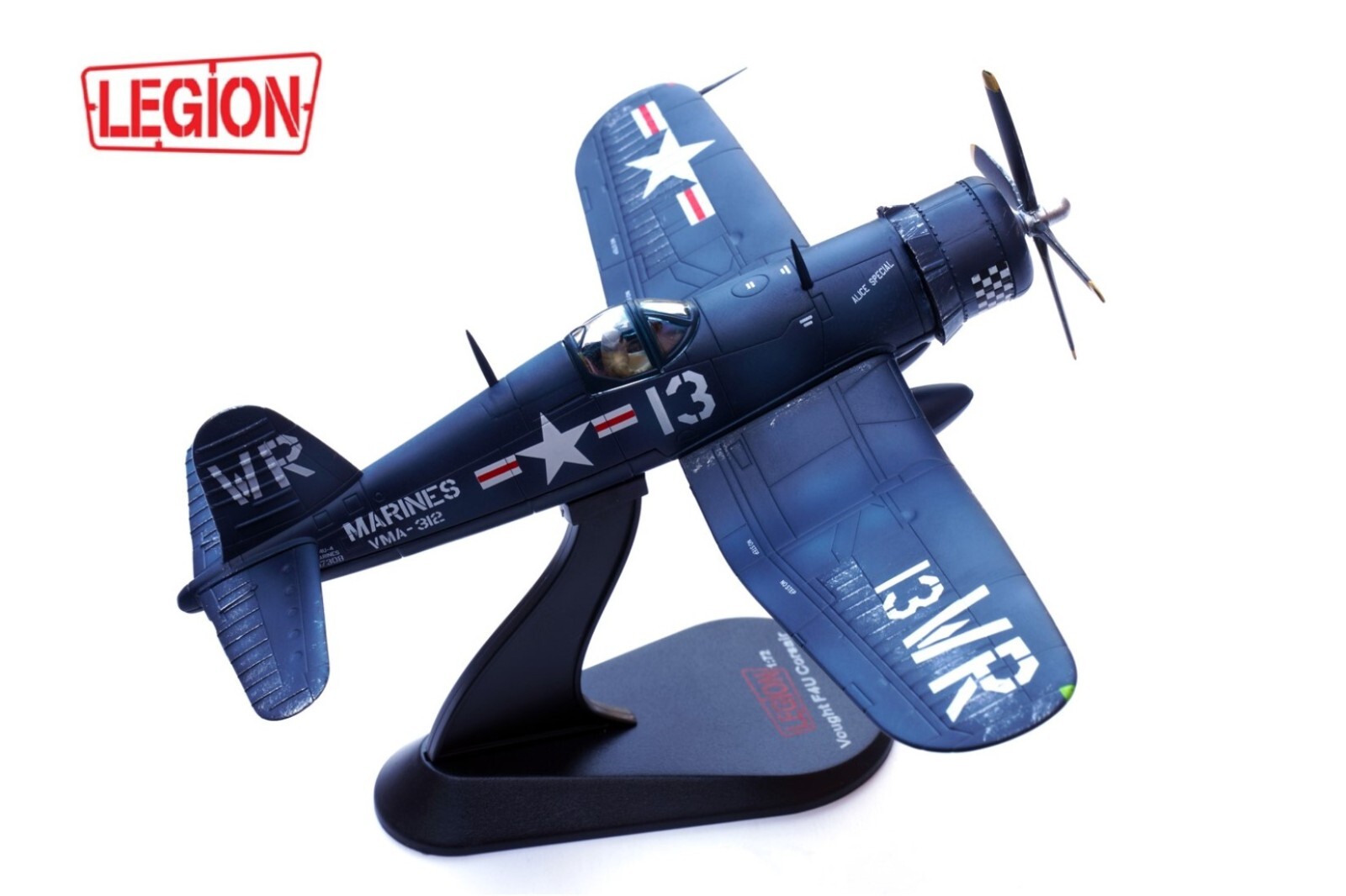 Legion Models 14619LC – 1:72 F4U-4 Corsair BuNO 97208 WR13 of VMF-312 USS Bataan