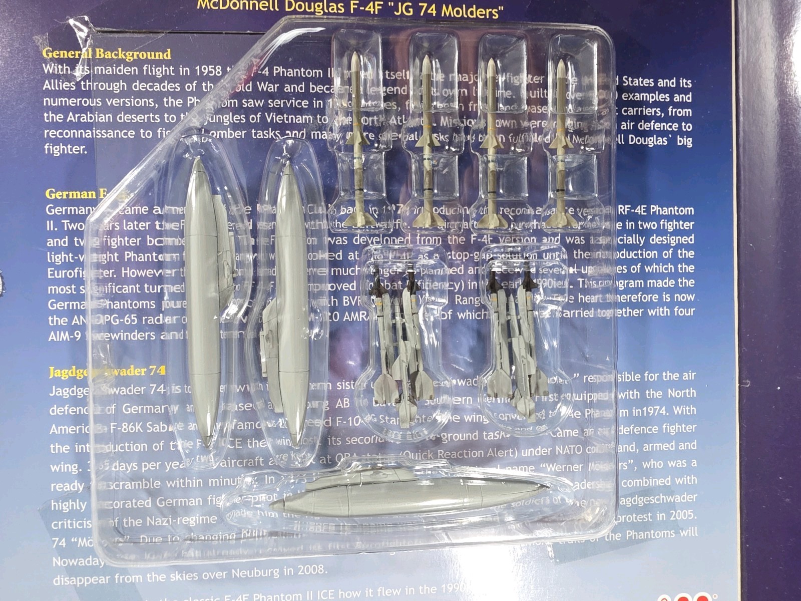 Molders HA1904 Hobbymaster 1:72 McDonnell Douglas F4F Phantom II Luftwaffe JG74