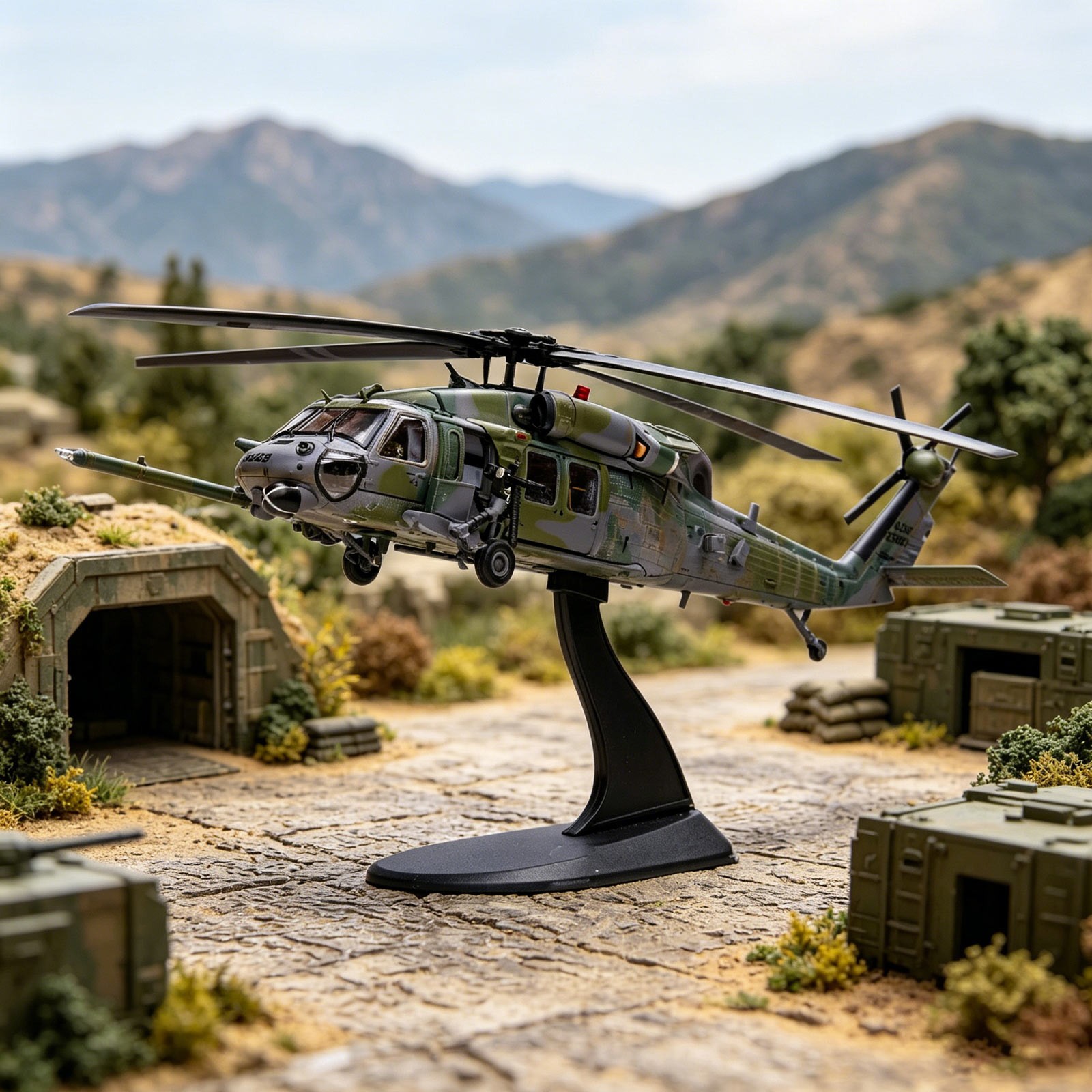 Diecast US Air Force HH-60G Pave Hawk Combat Rescue Helicopter 1/72 Scale Model