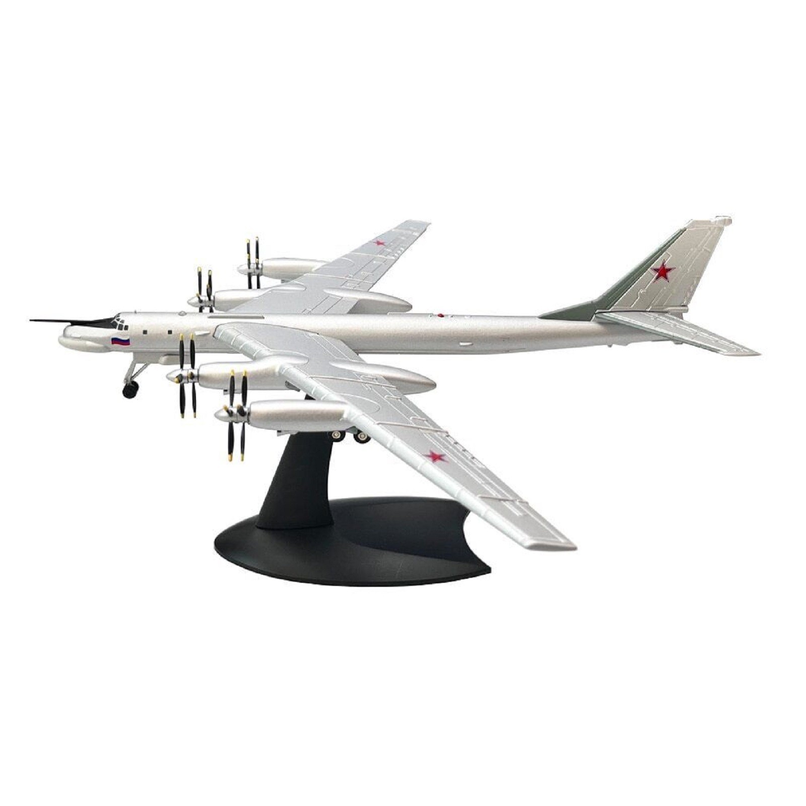 1/200 Scale Tupolev Tu-95 Strategic Bomber Airplane Aircraft Model Collection