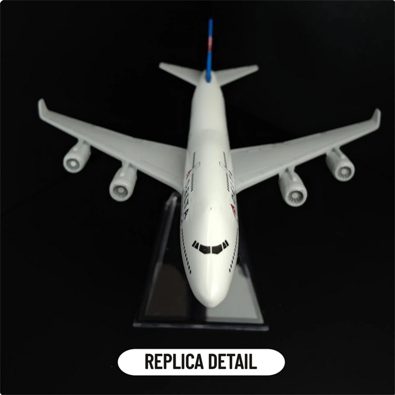 1/400 16cm Delta B747 Alloy Plane Model Diecast Airplane Model Collection