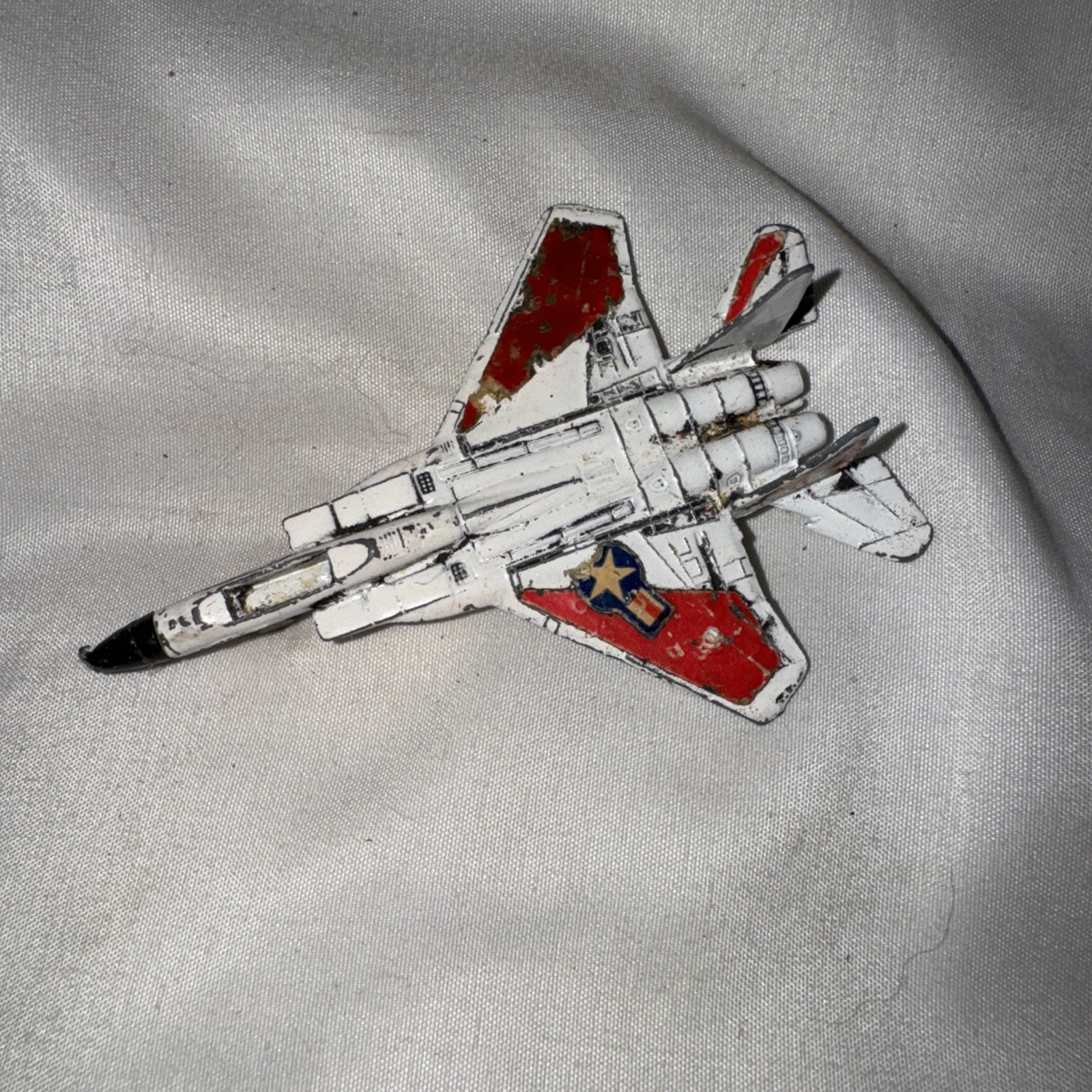 Vintage Zylmex Zee Toys Dyna-Flites USAF F-15 Eagle A145 Diecast Fighter Jet