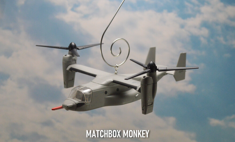 Bell Boeing V-22 Osprey US MARINES Military Transport Custom Christmas Ornament