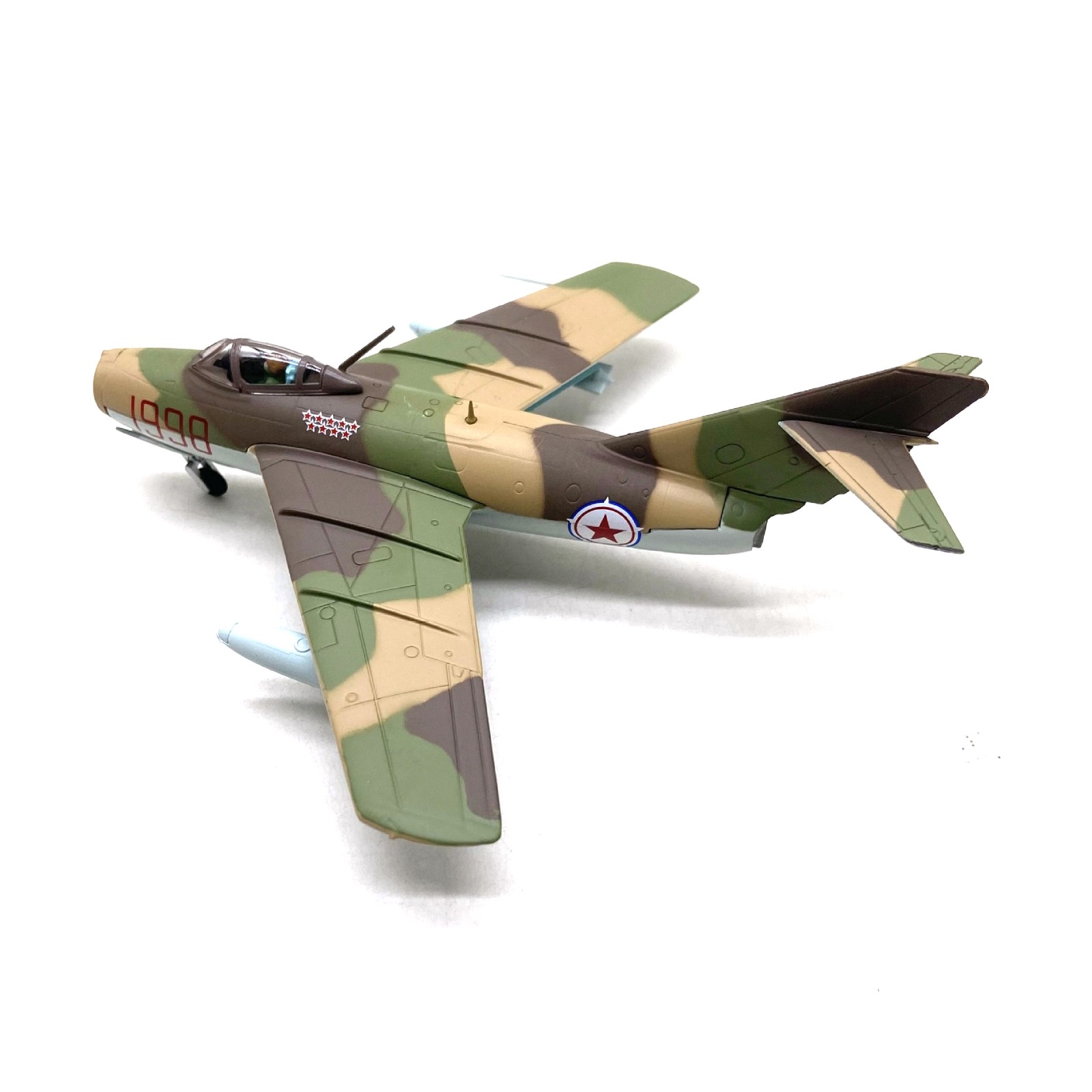 Jet Fighter Model MiG-15 1/72 Scale Diecast Alloy 14cm Museum Quality