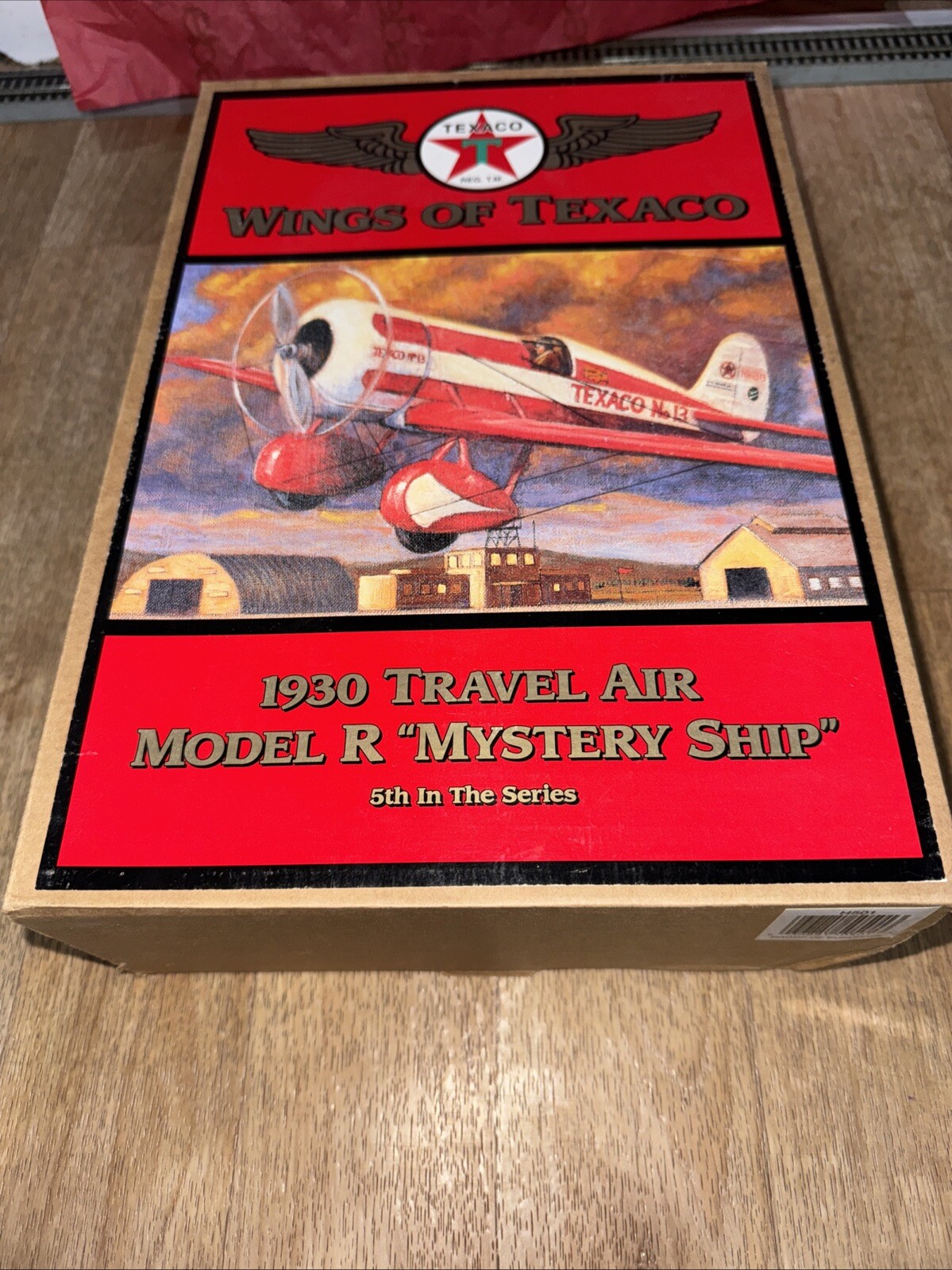 Wings of Texaco 1930 Travel Air Model R Mystery Ship Airplane Bank 5th in Series