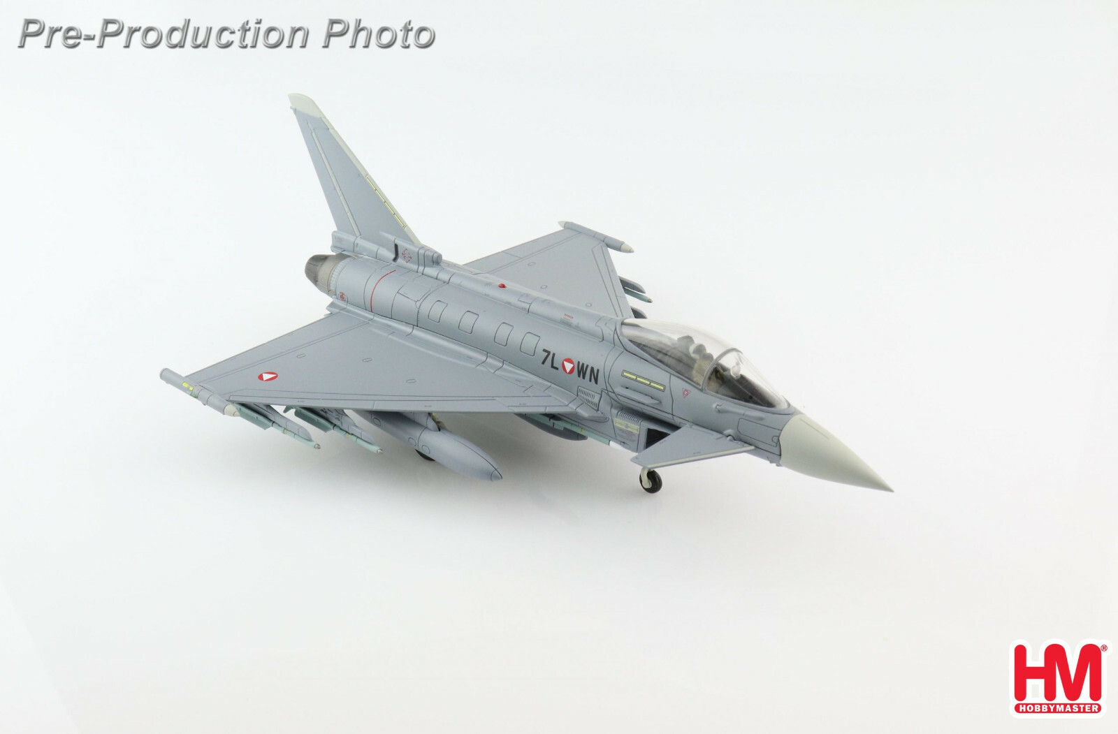 Hobby Master HA6611 EF-2000 Eurofighter Typhoon 7L-WN, Austrian Air Force, 2019