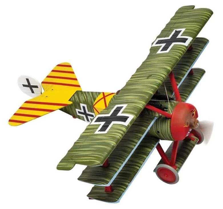 Fokker Dr.1 Triplane Steinhauser Jasta 11, Baron Rouge, France 1918, 1:48 Corgi