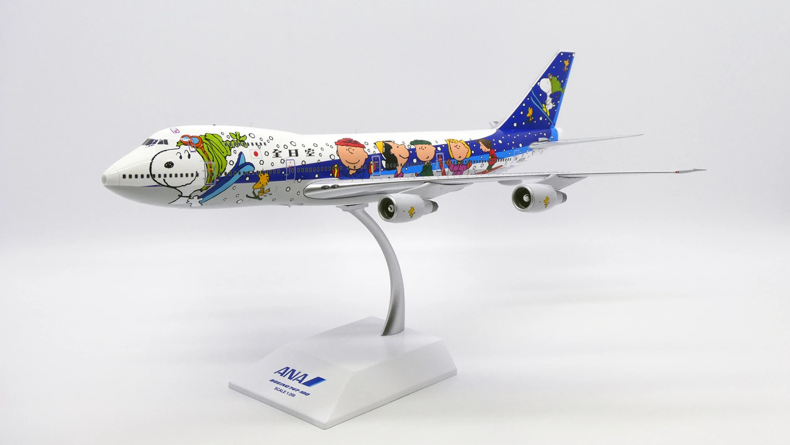 B747-100SR ALL NIPPON AIRWAYS SNOOPY REG:JA8139 – JCWINGS SA2052 1/200 PRE ORDER