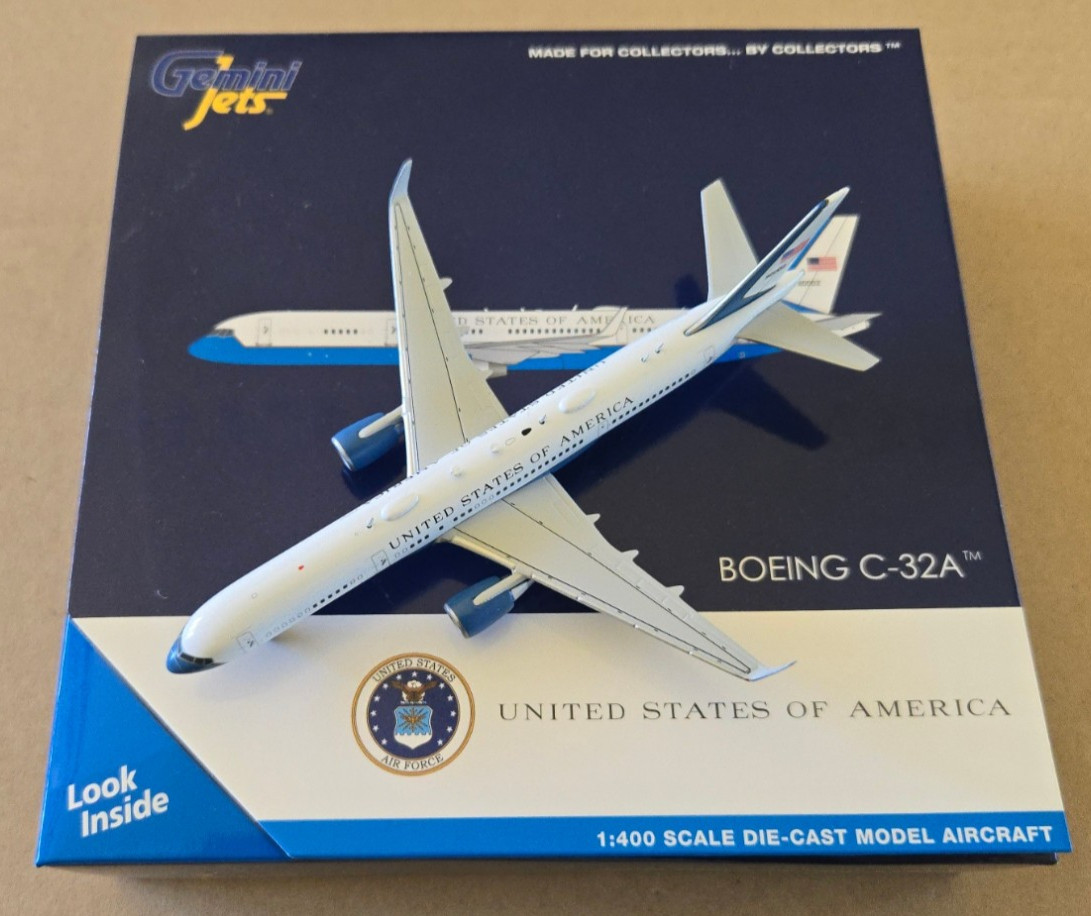 1:400 Boeing 757-200 / C-32A United States Air Force Two 98-0002 Gemini Jets