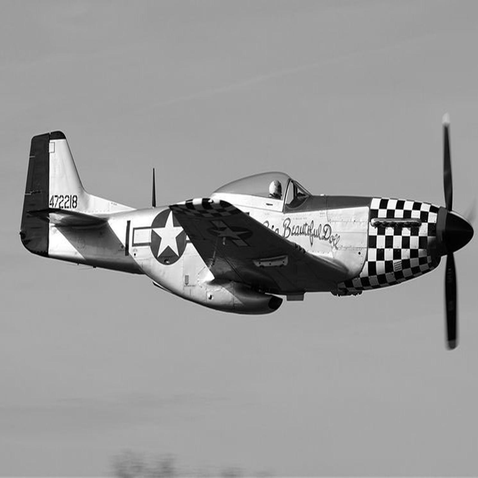 1/72 AF1 World War II US P-51 Mustang Fighter Aircraft Model Military Ornament i