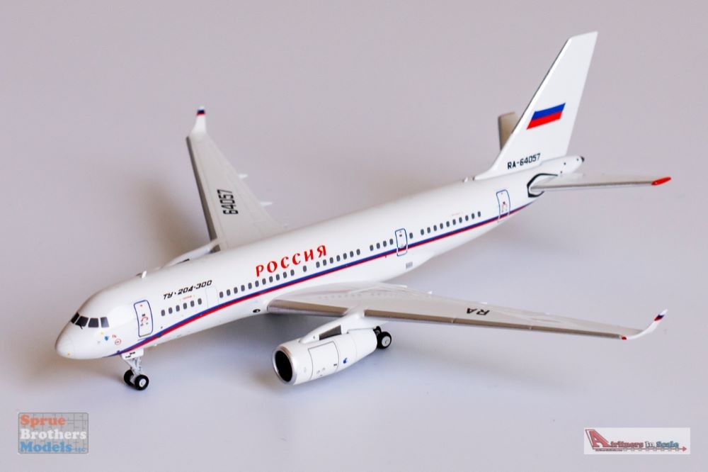 NGM41002 1:400 NG Model Russia State Transport Company Tupolev Tu-204-300 Reg