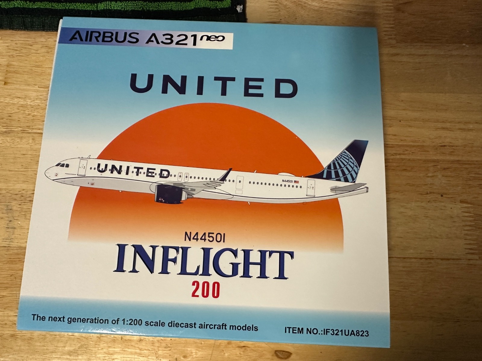 InFlight200 United Airlines Airbus A321neo N14506 IF321UA0825